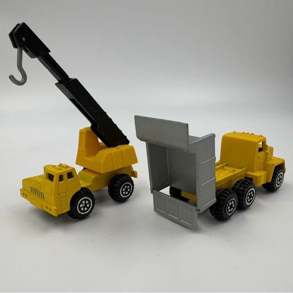 Vintage MMTL Moose Mountain‎ Toy Company Diecast Construction Bundle 1997